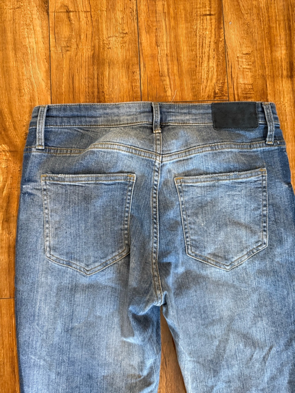 LOGG Women’s Blue Skinny Slim Ankle Cropped Jeans Size 8 - Picture 8 of 8